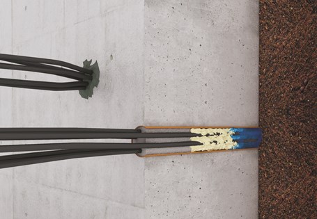 Abdichtung für Rohr- und Mediendurchführungen