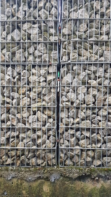 Gabionenabdichtung 4