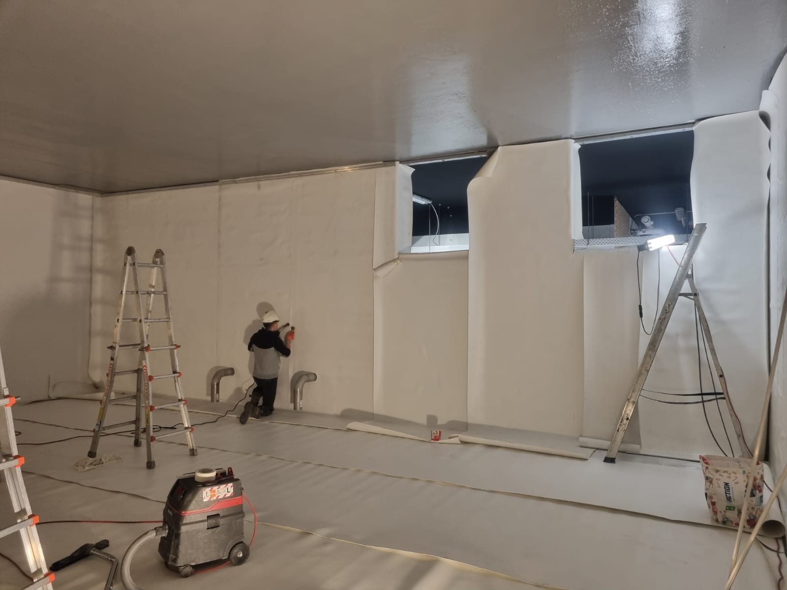 Sprinklerkeller abdichtung folie