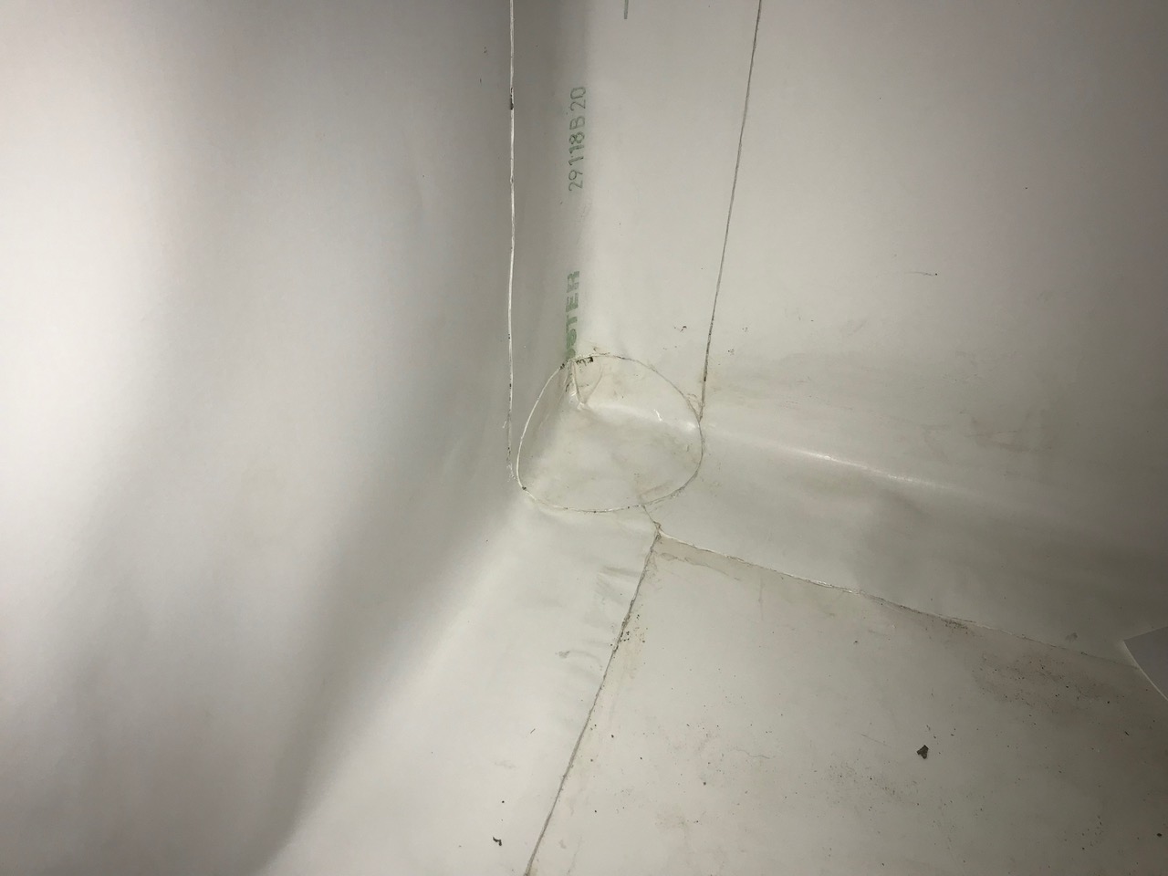 wassertank abdichtung folie